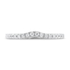 Thumbnail Image 3 of Previously Owned Vera Wang WISH Wedding Band 1/4 ct tw Diamonds 14K White Gold