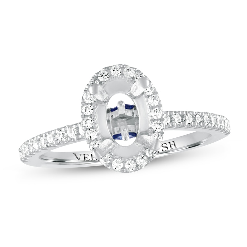 Main Image 1 of Previously Owned Vera Wang WISH Ring Setting 1/4 ct tw Diamonds 14K White Gold