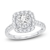 Thumbnail Image 1 of Previously Owned Diamond Engagement Ring 1-1/2 ct tw Round 14K White Gold