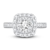 Thumbnail Image 3 of Previously Owned Diamond Engagement Ring 1-1/2 ct tw Round 14K White Gold