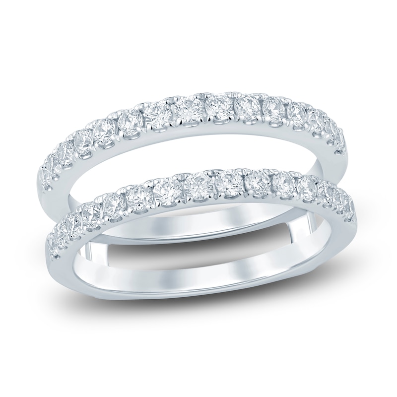 Main Image 1 of Previously Owned Diamond Anniversary Enhancer Band 3/4 ct tw Round 14K White Gold