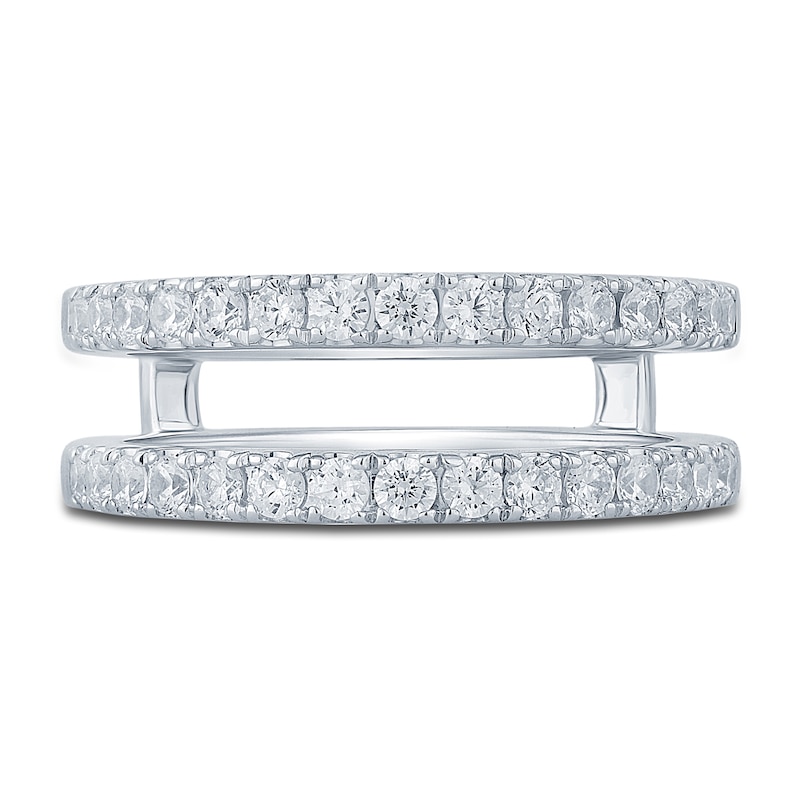 Main Image 3 of Previously Owned Diamond Anniversary Enhancer Band 3/4 ct tw Round 14K White Gold