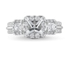 Thumbnail Image 1 of Previously Owned Vera Wang WISH Engagement Ring Setting 1 ct tw Round/Princess 14K White Gold