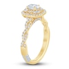 Thumbnail Image 2 of Previously Owned Pnina Tornai Diamond Engagement Ring 1 ct tw Oval/Marquise/ Round 14K Yellow Gold