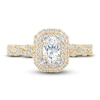 Thumbnail Image 3 of Previously Owned Pnina Tornai Diamond Engagement Ring 1 ct tw Oval/Marquise/ Round 14K Yellow Gold