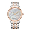 Thumbnail Image 1 of Previously Owned Citizen Calendrier Mother-of-Pearl Stainless Steel Women's Watch FD0006-56D