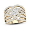 Thumbnail Image 1 of Previously Owned Diamond Ring 1 1/2ct tw Round 14K Yellow Gold