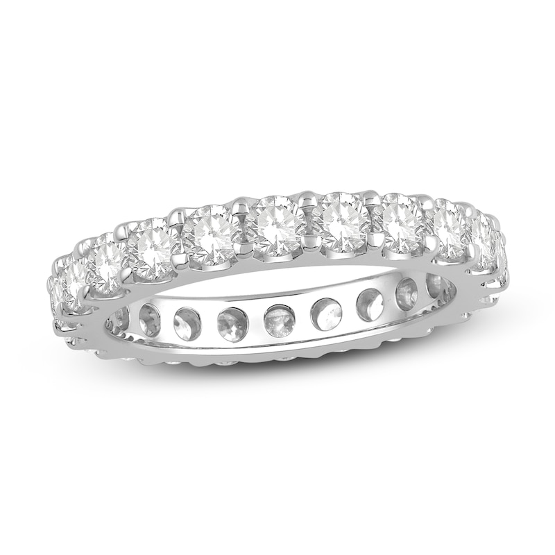 Main Image 1 of Previously Owned Diamond Eternity Band 2 ct tw Round Platinum