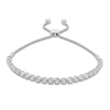 Thumbnail Image 1 of Previously Owned Lab-Created Diamond Line Bolo Bracelet 2 ct tw 14K White Gold