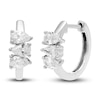 Thumbnail Image 1 of Previously Owned Diamond 3-Stone Earrings 1 ct tw Pear 14K White Gold