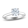 Thumbnail Image 1 of Previously Owned Lab-Created Diamond Solitaire Plus Engagement Ring 1-1/2 ct tw Round Platinum (F/SI2)