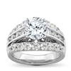 Thumbnail Image 3 of Previously Owned Diamond Engagement Ring Setting 2-1/5 ct tw Round 18K White Gold