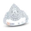 Thumbnail Image 1 of Previously Owned Pnina Tornai Diamond Engagement Ring 1-5/8 ct tw Pear/Round 14K White Gold