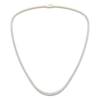 Thumbnail Image 1 of Previously Owned Lab-Created Diamond Tennis Necklace 7 ct tw Round 14K Yellow Gold