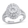 Thumbnail Image 1 of Previously Owned Lab-Created Diamond Engagement Ring 2-3/8 ct tw Round 14K White Gold