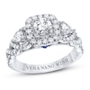 Thumbnail Image 1 of Previously Owned Vera Wang WISH 1-3/8 ct tw Diamond Engagement Ring 14K White Gold Ring