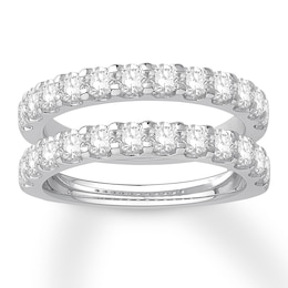 Previously Owned Diamond Anniversary Enhancer Band 1-1/2 ct tw Round 14K White Gold