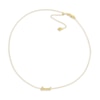 Thumbnail Image 0 of "LOVED" Choker Necklace 14K Yellow Gold 16" Adj.