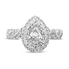 Thumbnail Image 3 of Pnina Tornai Mosaic of Love Diamond Engagement Ring 1-3/8 ct tw Pear-shaped/Marquise/Round 14K White Gold