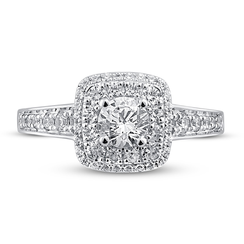 Main Image 3 of Pnina Tornai Definitely Yes Diamond Engagement Ring 1-1/4 ct tw Round 14K White Gold