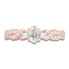 Thumbnail Image 3 of Diamond Twist Engagement Ring 1 ct tw Oval/Round 14K Rose Gold