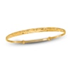 Thumbnail Image 0 of Diamond-Cut Bangle Bracelet 24K Yellow Gold