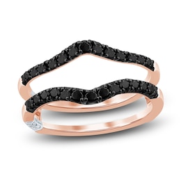 Pnina Tornai Black Diamond Enhancer Band 1/2 ct tw 14K Rose Gold