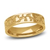 Thumbnail Image 1 of Men's Nugget Wedding Band 14K Yellow Gold 6mm