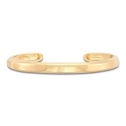 Men's Cuff Bracelet 10K Yellow Gold