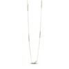 Thumbnail Image 2 of Italia D'Oro Bead Station Necklace 14K Yellow Gold 18&quot;