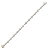 Thumbnail Image 1 of Blue Nile X Jared Diamond Station Tennis Bracelet 3 ct tw 14K Yellow Gold 7"