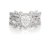 Thumbnail Image 1 of Previously Owned Multi-Diamond Pear-Shaped Bridal Set 7/8 ct tw 14K White Gold Size 8.75