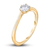 Thumbnail Image 2 of Diamond Cathedral Solitaire Engagement Ring 1/4 ct tw Round 14K Yellow Gold (I2/I)