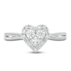 Thumbnail Image 3 of Diamond Engagement Ring 1/3 ct tw Round 14K White Gold