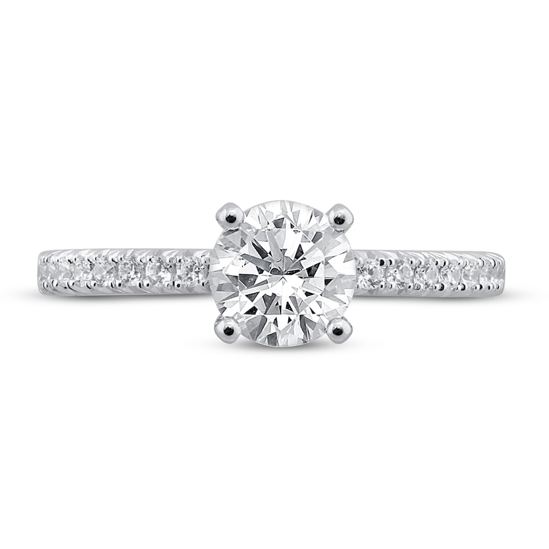 Pnina Tornai My Significant One Diamond Engagement Ring 1-1/4 ct tw Round 14K White Gold