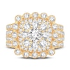 Thumbnail Image 3 of Diamond Bridal Set 3 ct tw Round 14K Yellow Gold