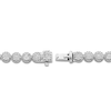 Thumbnail Image 3 of Diamond Tennis Bracelet 1/4 ct tw Round Sterling Silver 7&quot;