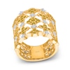 Thumbnail Image 1 of Kallati Natural Yellow Diamond Ring 1-1/4 ct tw Round 14K Yellow Gold