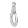 Thumbnail Image 2 of High-Polish Infinity Slide Charm 14K White Gold