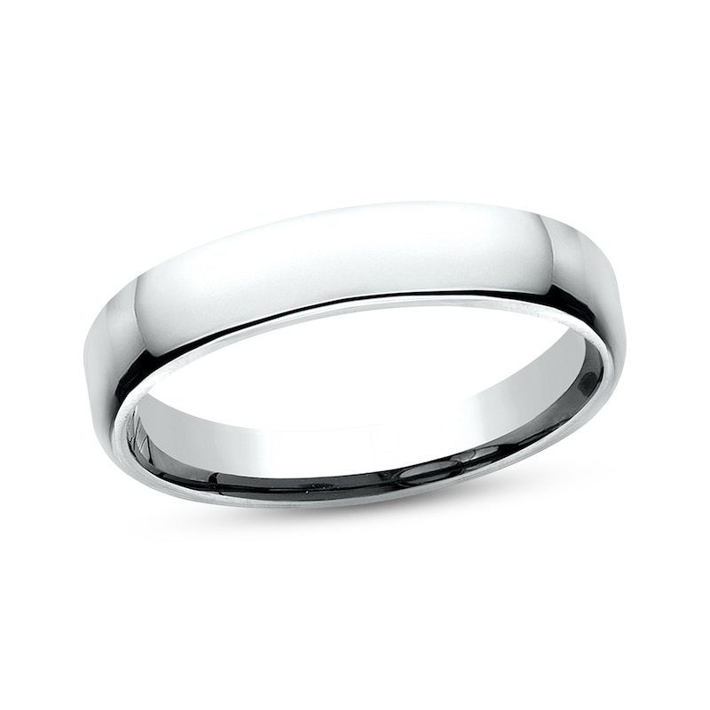 Main Image 1 of High-Polish Wedding Band 14K White Gold 4.5mm