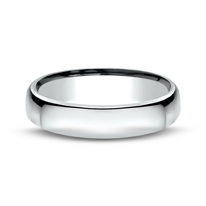 Main Image 3 of High-Polish Wedding Band 14K White Gold 4.5mm