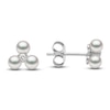 Thumbnail Image 2 of Yoko London Freshwater Cultured Pearl Earrings Diamond Accents 18K White Gold