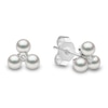 Thumbnail Image 3 of Yoko London Freshwater Cultured Pearl Earrings Diamond Accents 18K White Gold