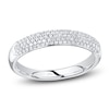 Thumbnail Image 1 of Shy Creation Diamond-Lined Band 1/4 ct tw 14K White Gold SC22009292V2