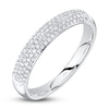 Thumbnail Image 2 of Shy Creation Diamond-Lined Band 1/4 ct tw 14K White Gold SC22009292V2