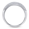 Thumbnail Image 4 of Shy Creation Diamond-Lined Band 1/4 ct tw 14K White Gold SC22009292V2