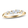 Thumbnail Image 0 of Marquise, Pear & Round Diamond Anniversary Ring 3/8 ct tw 14K Yellow Gold