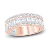 Thumbnail Image 0 of Pnina Tornai Couture Princess & Round-Cut Diamond Anniversary Ring 3 ct tw 18K Rose Gold