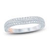 Thumbnail Image 1 of Pnina Tornai Diamond Two-Row Curved Wedding Band 1/3 ct tw 14K White Gold