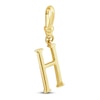 Thumbnail Image 2 of Charm'd by Lulu Frost Diamond Letter H Charm 1/10 ct tw Pavé Round 10K Yellow Gold